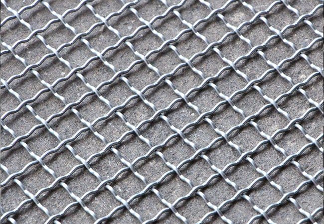Intermediate Crimped Wire Mesh