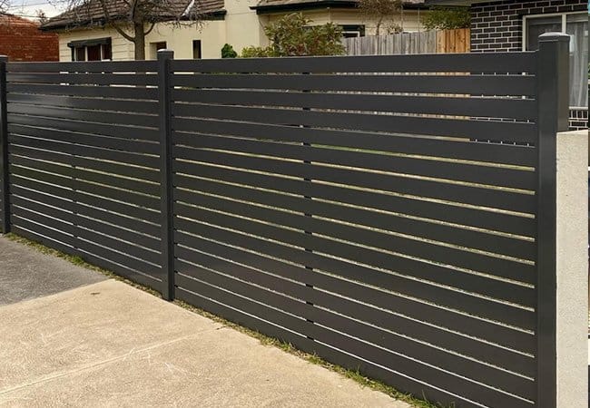 Aluminum Slat Fence