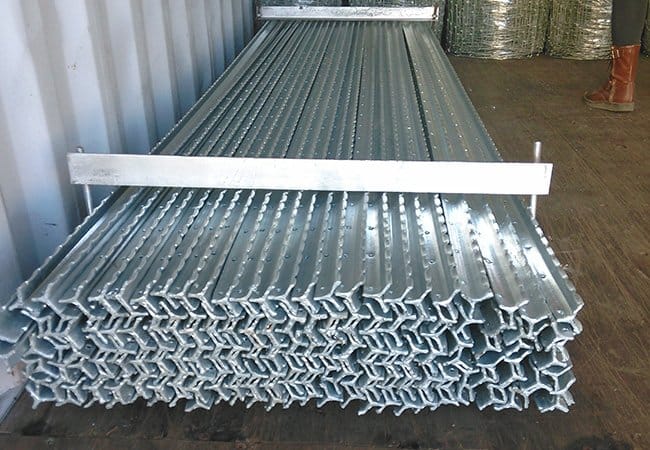 Galvanized Fence Star Pickets
