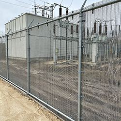 Power Plant 358 Fence